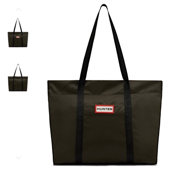 Hunter Handbags - Hunter Handbags Olive Nylon Tote